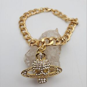 Galaxy end skeleton skull crystal bracelet‎ B1534